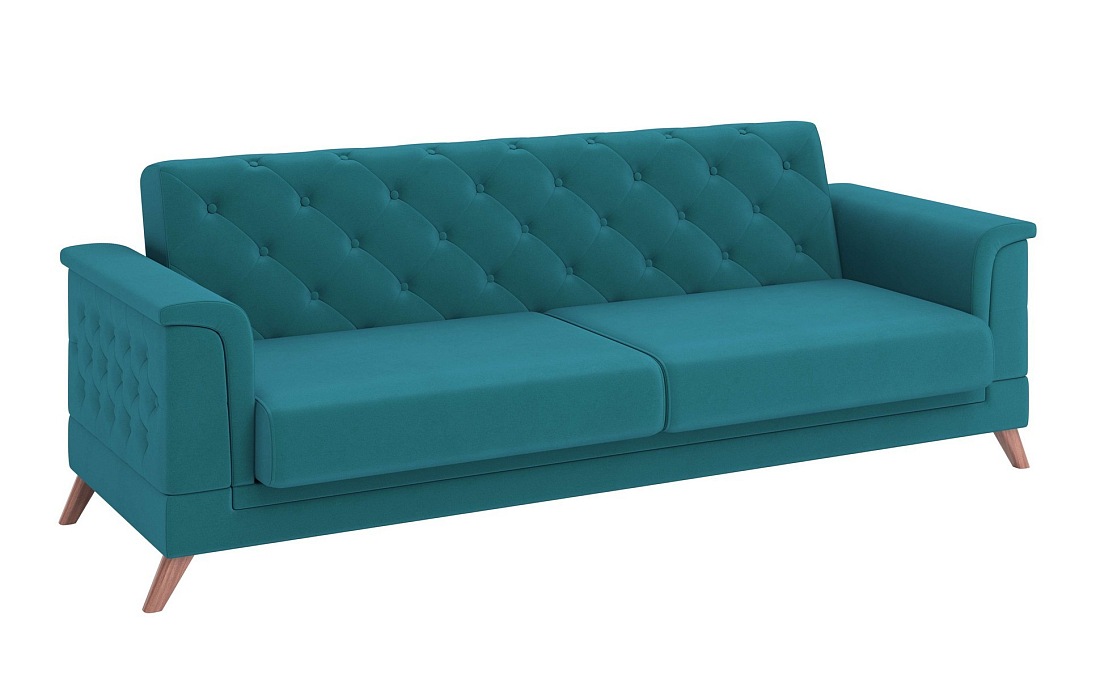 Амарант М / диван - кровать велюр тенерифе изумруд